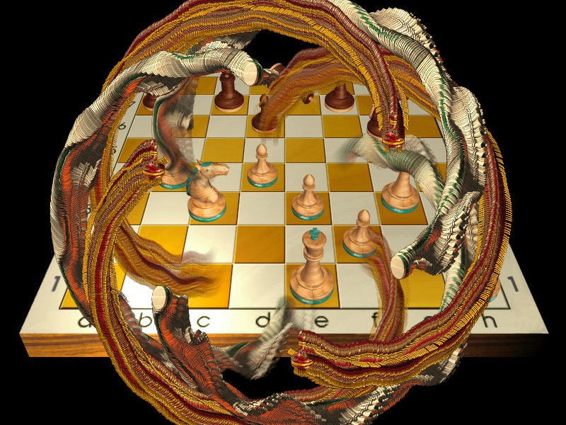 Chess Ballet screen saver